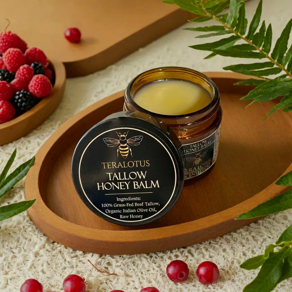Citrus Scented Honey Tallow Balm
