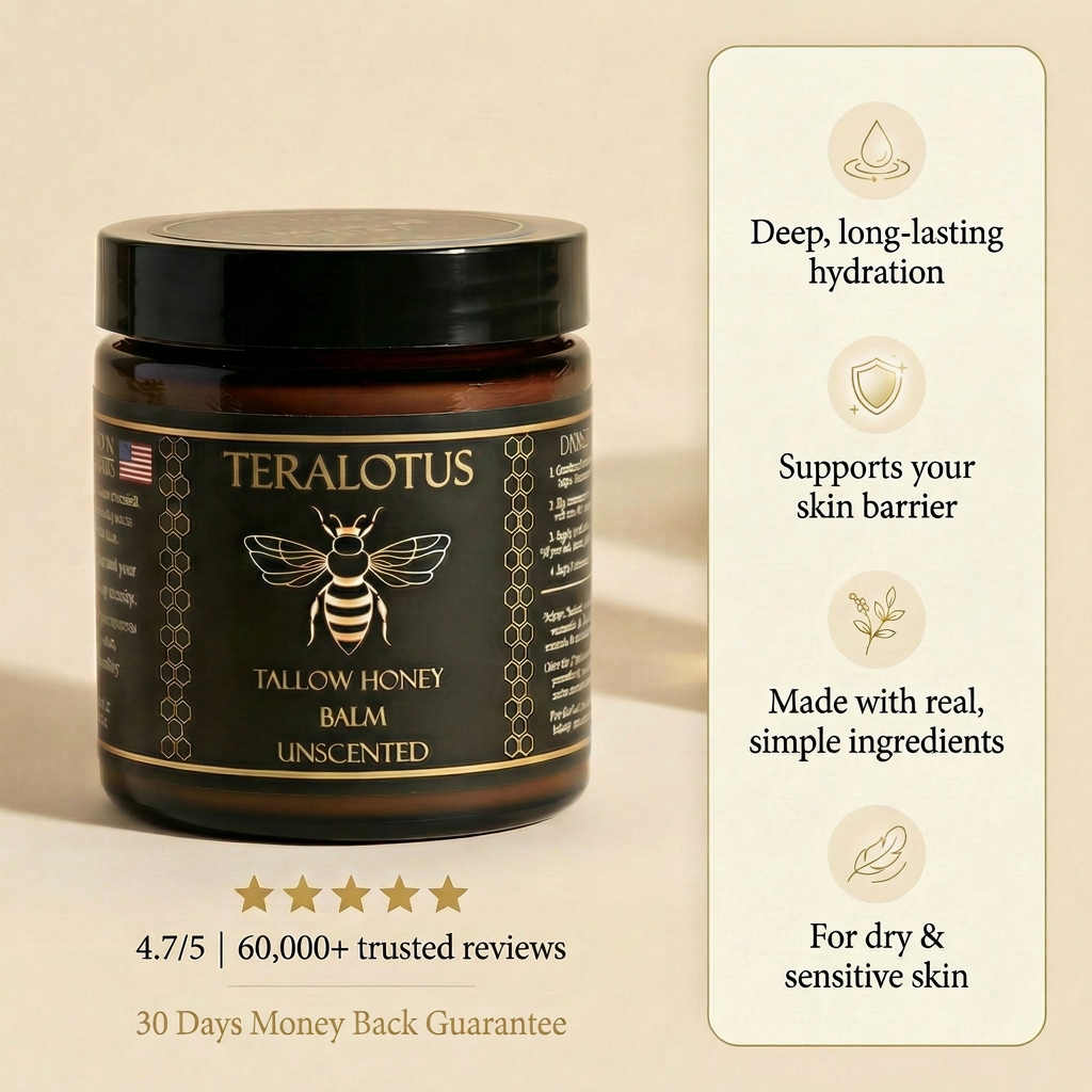 TERALOTUS honey tallow balm